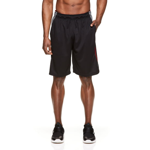 FSSE Mens Summer Big & Tall Print Sport Elastic Waist Casual Gym Workout Shorts 